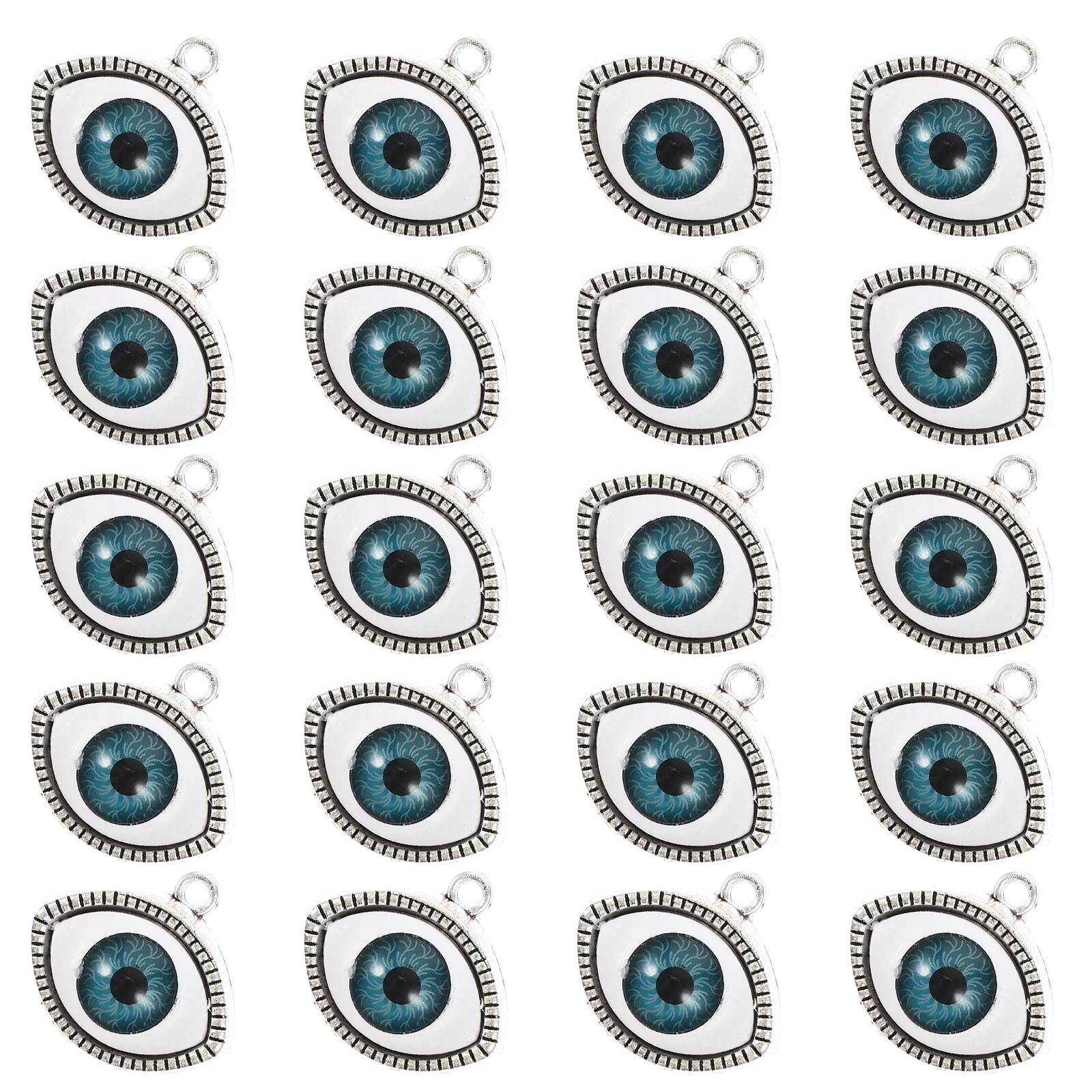 20pcs Eye Pendant Necklace Charms Crafting Supplies Women Adult Thickened Durable DIY Evil Design Jewelry Accessories
20pcs Eye Pendant Necklace Charms Crafting Supplies Women Adult Thickened Durable DIY Evil Design Jewelry Accessories