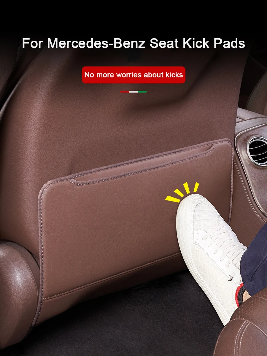 For Mercedes Benz A B C E GLA GLB GLC CLA W177 W247 W205 W206 W213 W214 X156 X247 X254 Car Seat Back Anti-Kick Pad Anti-Dirt
For Mercedes Benz A B C E GLA GLB GLC CLA W177 W247 W205 W206 W213 W214 X156 X247 X254 Car Seat Back Anti-Kick Pad Anti-Dirt