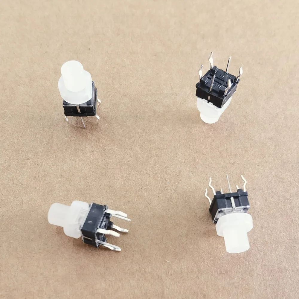 Original New 100% with cap DIP 4pin 6*6*12 small head with red light touch switch with light button switch light-emitting LED 
Original New 100% with cap DIP 4pin 6*6*12 small head with red light touch switch with light button switch light-emitting LED