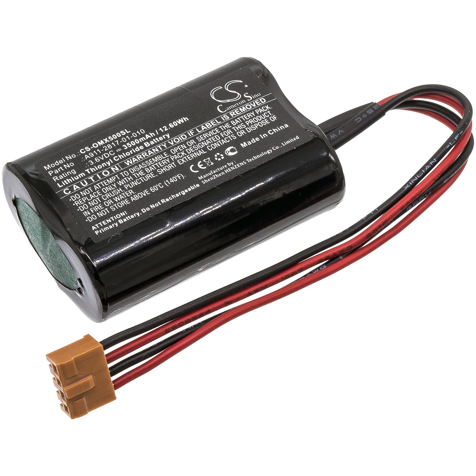 Li-SOCl2 PLC Battery for Okuma,3.6V,3500mAh,MX50 MX-50,A911-2817-01-010 A911-2817 A9112817 E5503-490-012
Li-SOCl2 PLC Battery for Okuma,3.6V,3500mAh,MX50 MX-50,A911-2817-01-010 A911-2817 A9112817 E5503-490-012