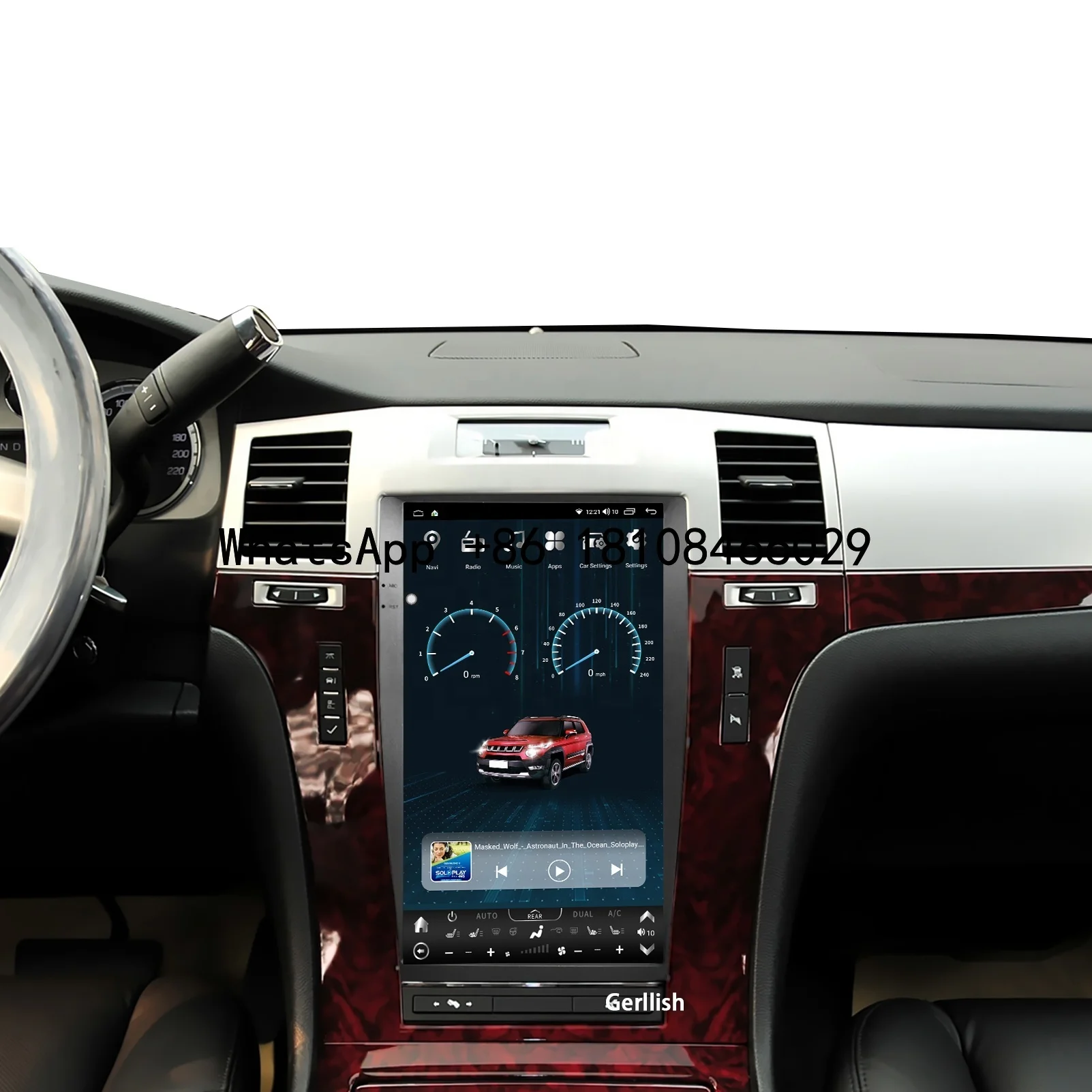Gerllish Carplay 13.6 for Cadillac Escalade 2007-2014 Android Tesla Radio Car GPS Navigation HeadUnit Multimedia Player Radio
Gerllish Carplay 13.6 for Cadillac Escalade 2007-2014 Android Tesla Radio Car GPS Navigation HeadUnit Multimedia Player Radio