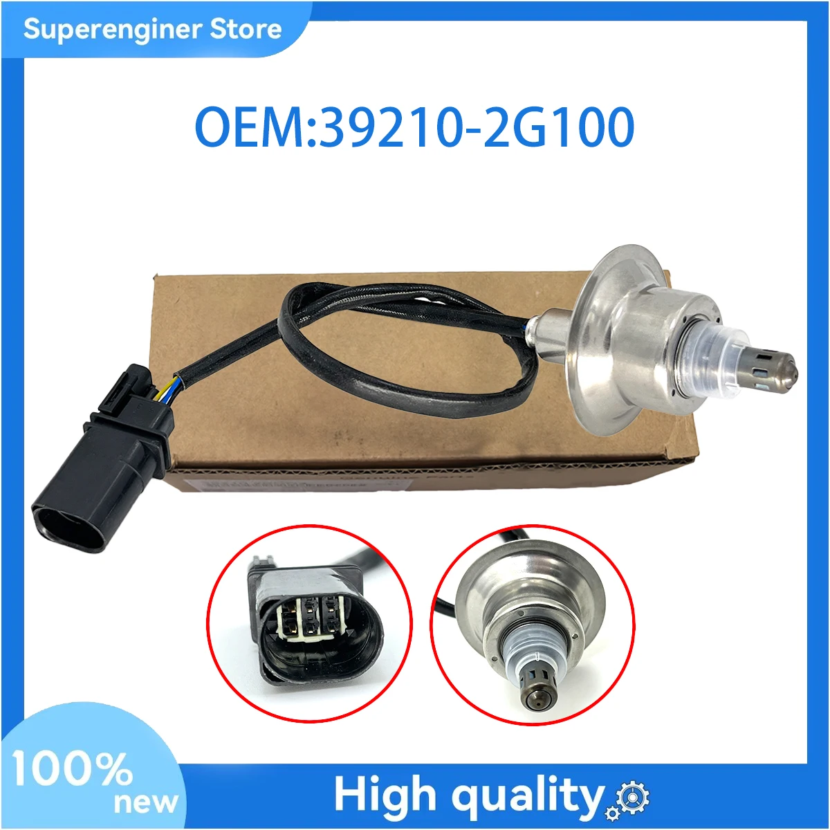 39210-2G100 Brand New Upstream Oxygen O2 Sensor for Kia Forte Optima Sorento Sportage 2.4L 39210 2G100
39210-2G100 Brand New Upstream Oxygen O2 Sensor for Kia Forte Optima Sorento Sportage 2.4L 39210 2G100
