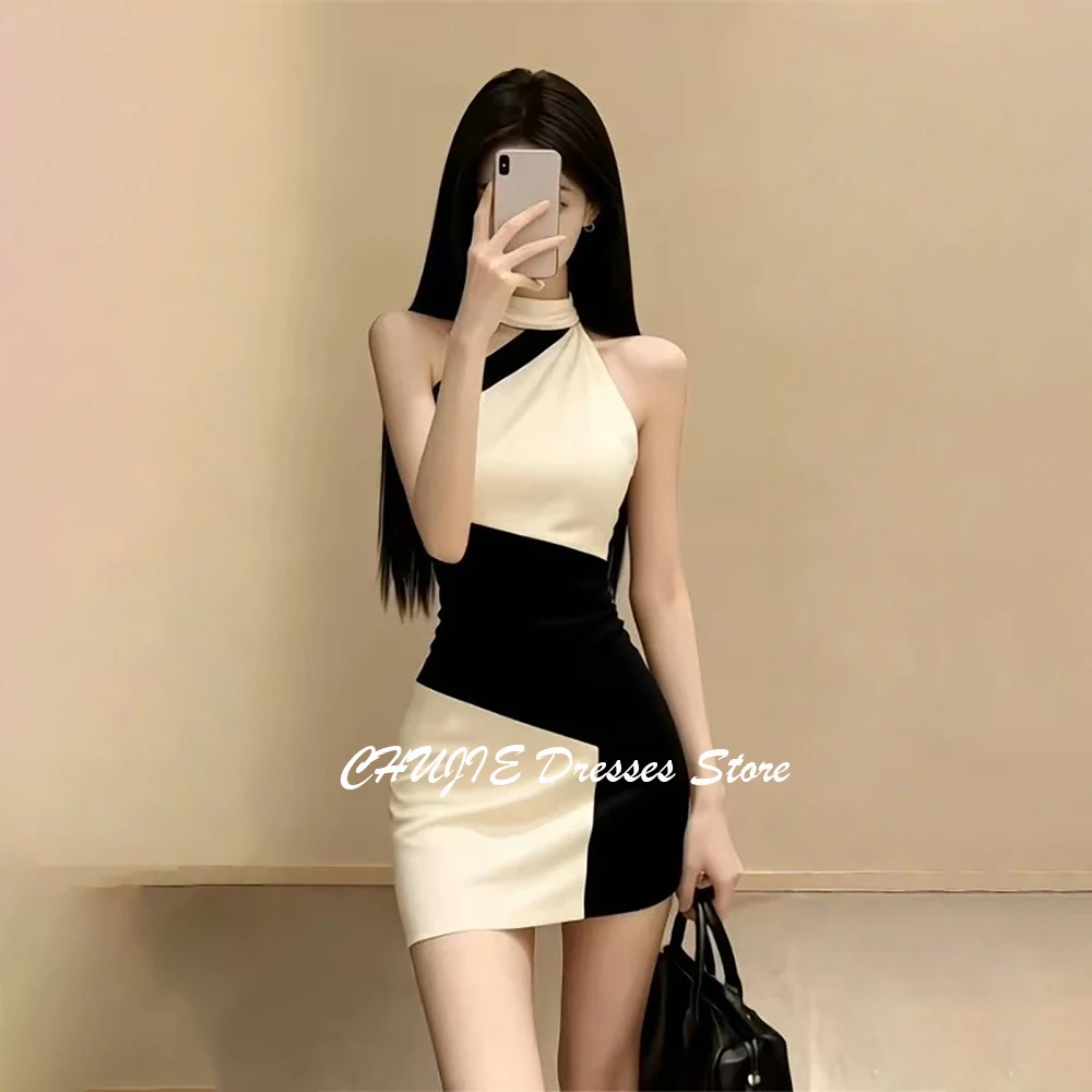 Halte Neck Mini Cocktail Dresses For Women Elegant Mermant vestidos graduación Customized Birthday Gown Short Homecoming Dresses
Halte Neck Mini Cocktail Dresses For Women Elegant Mermant vestidos graduación Customized Birthday Gown Short Homecoming Dresses