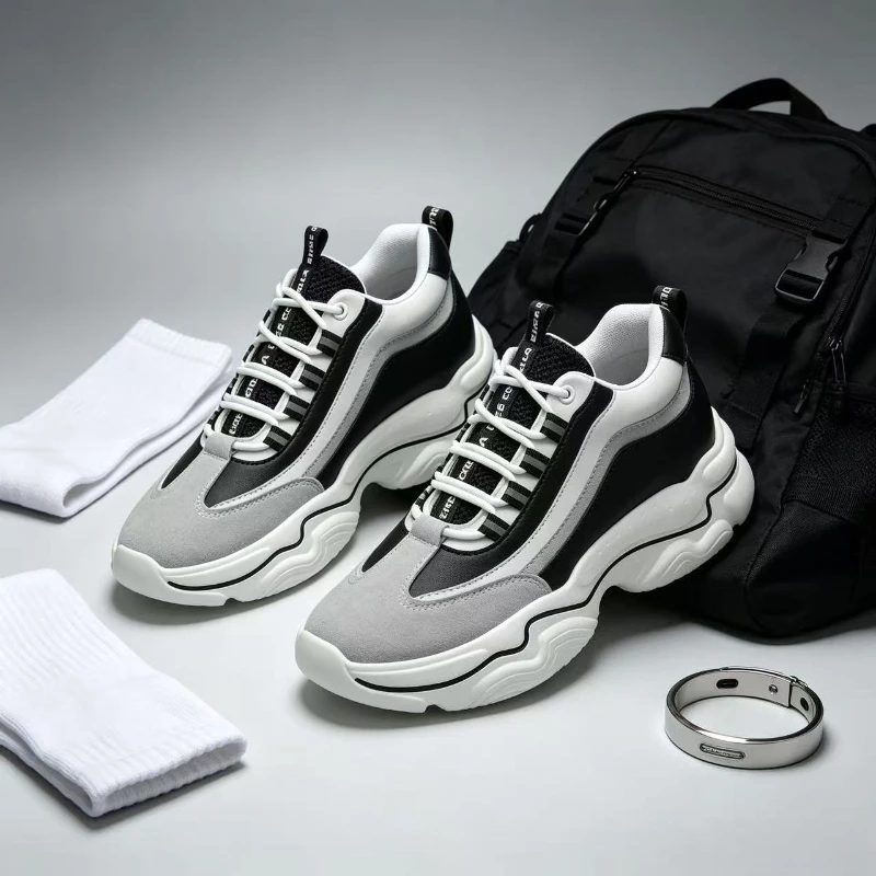 New Elevator Shoes Men Sneakers 8CM Height Increasing Shoes Men's Hidden Heels Inner Height Sports Shoes Luxury Man Lift Shoes
New Elevator Shoes Men Sneakers 8CM Height Increasing Shoes Men's Hidden Heels Inner Height Sports Shoes Luxury Man Lift Shoes