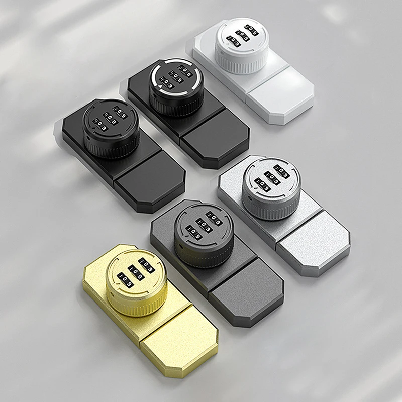1 Set No-Punch Combination Door Lock 3 Digit Password Cabinet Locks With Combination Latch For Closet Door
1 Set No-Punch Combination Door Lock 3 Digit Password Cabinet Locks With Combination Latch For Closet Door
