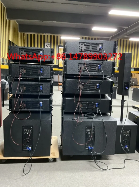 800W Dual 12 Inch 1.75 Inch Drivers Active Line Array Speaker for Outdoor Stage
800W Dual 12 Inch 1.75 Inch Drivers Active Line Array Speaker for Outdoor Stage