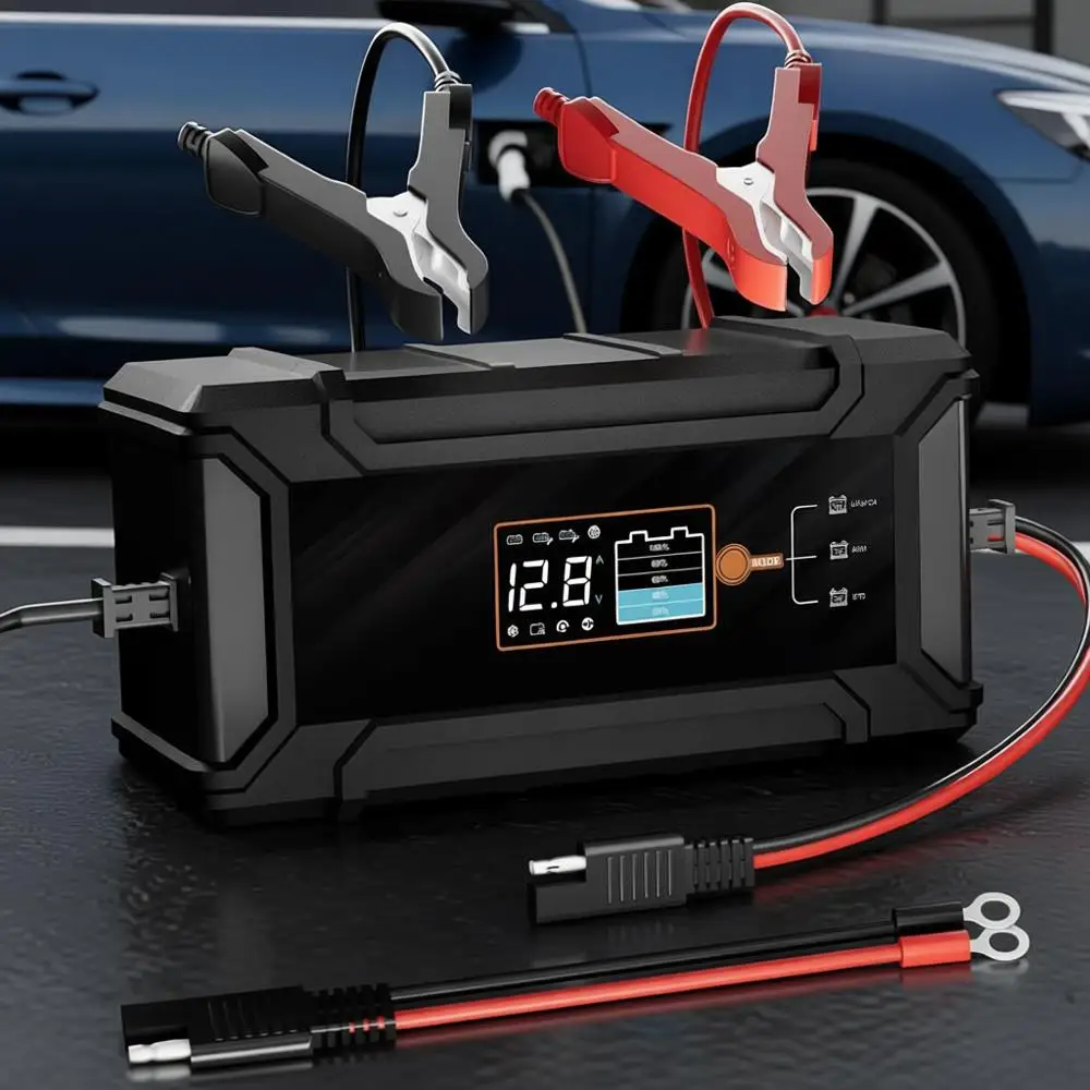 Зарядное устройство 12В 10А для LiFePO4 аккумуляторов, интеллектуальное поддержание заряда для свинцово-кислотных и LiFePO4 аккумуляторов в автомобилях, мотоциклах
Зарядное устройство 12В 10А для LiFePO4 аккумуляторов, интеллектуальное поддержание заряда для свинцово-кислотных и LiFePO4 аккумуляторов в автомобилях, мотоциклах