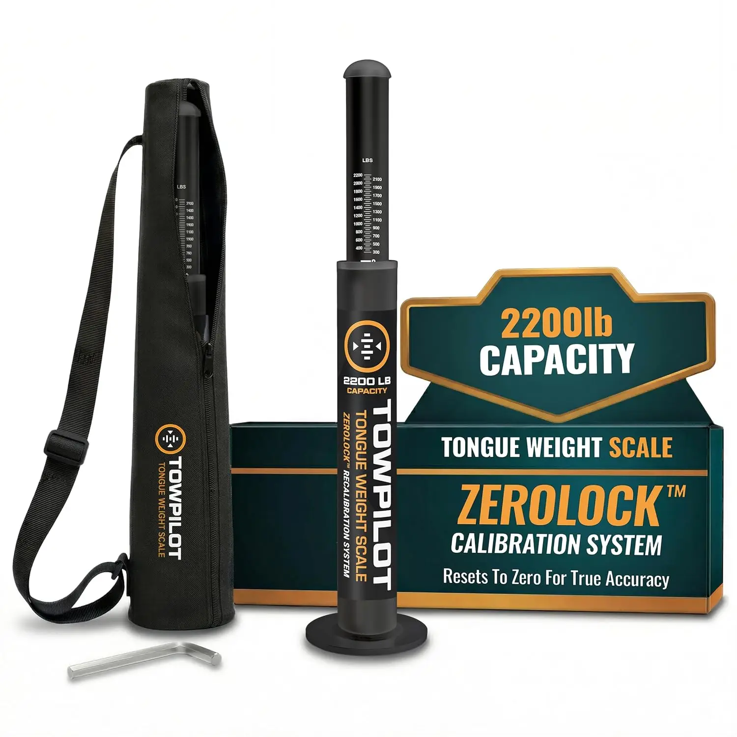 2200 lb Trailer Tongue Weight Scale for Travel Trailers, RVs & Campers with Precision Calibration System
2200 lb Trailer Tongue Weight Scale for Travel Trailers, RVs & Campers with Precision Calibration System