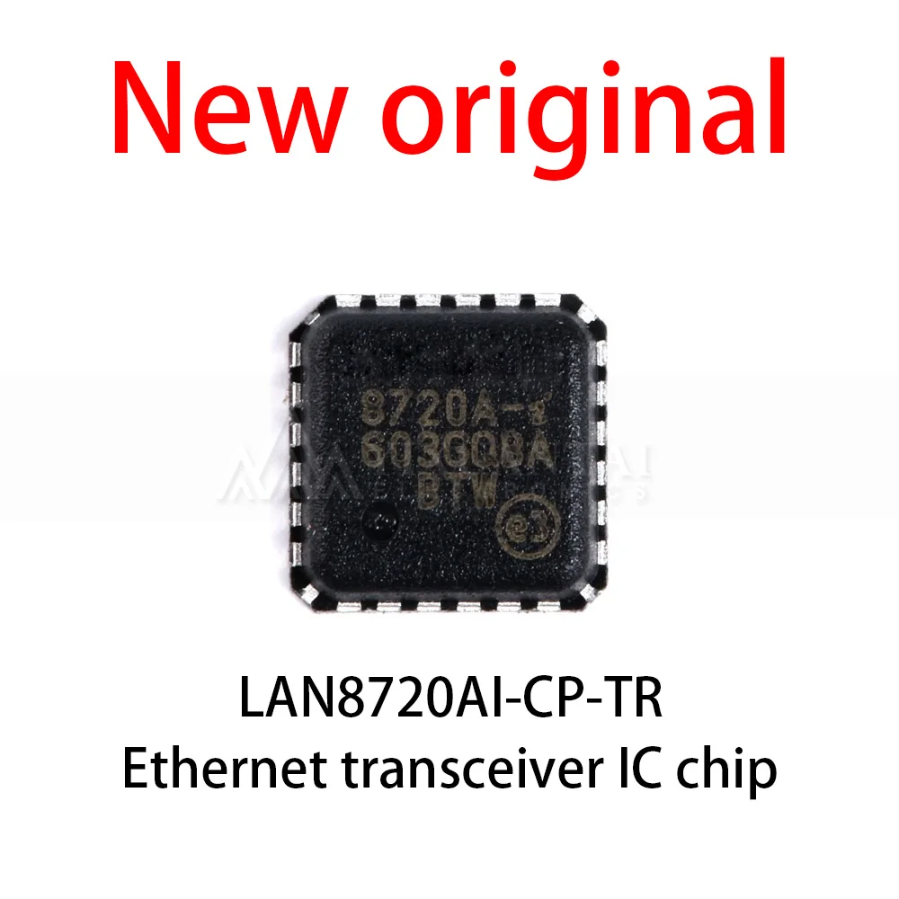 (10-50piece) New original LAN8720AI-CP-TR LAN8720AI LAN8720 QFN-24 Ethernet transceiver IC chip
(10-50piece) New original LAN8720AI-CP-TR LAN8720AI LAN8720 QFN-24 Ethernet transceiver IC chip 