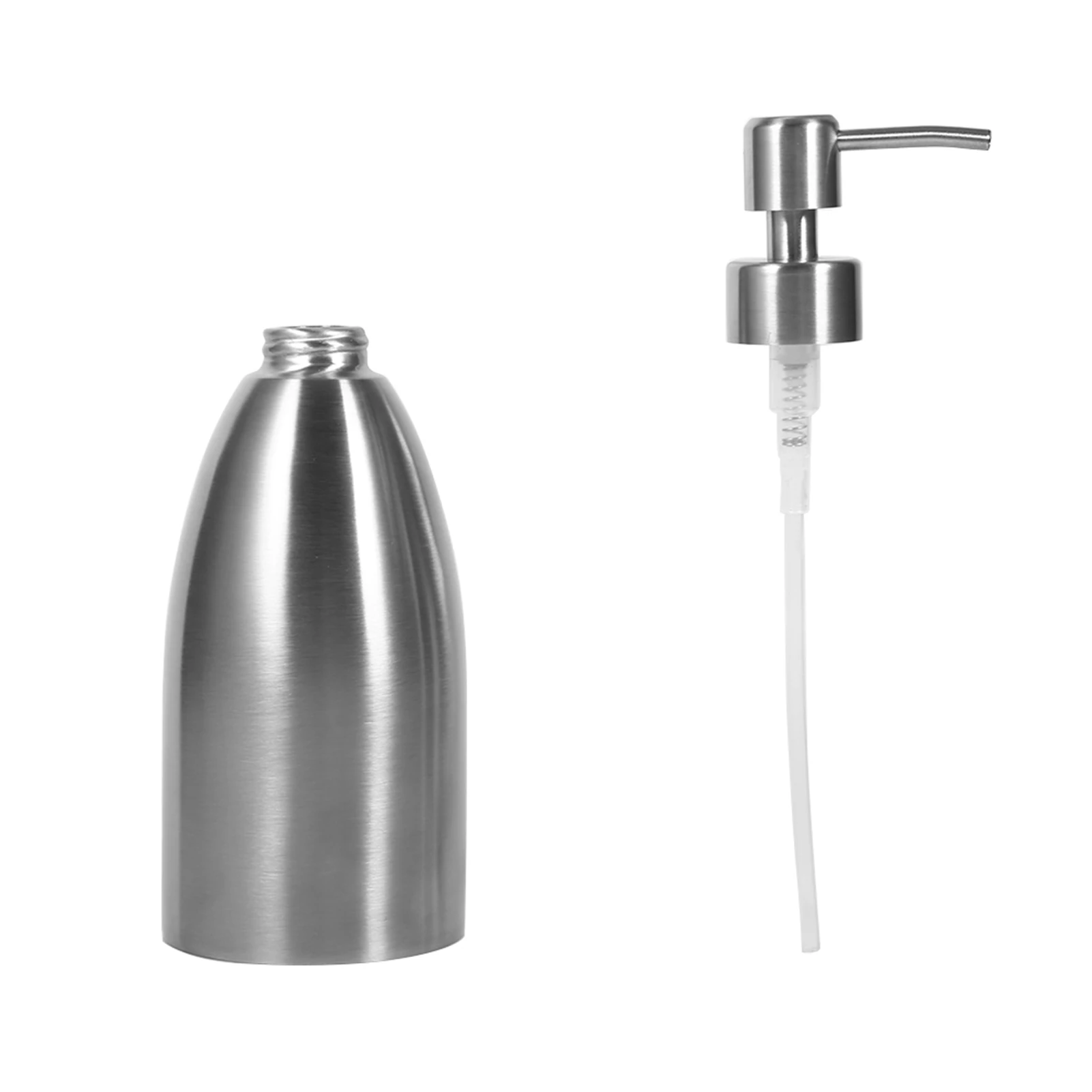 Soap Shampoo Shower Dispenser 500ml Stainless Steel Soap Dispenser Kitchen Sink Faucet Bathroom Shampoo Box Soap Container
Soap Shampoo Shower Dispenser 500ml Stainless Steel Soap Dispenser Kitchen Sink Faucet Bathroom Shampoo Box Soap Container