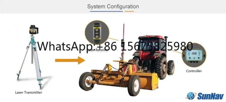 Sunnav 3.5m Agricultural Laser Land Leveler LAS System Grader Scraper Land Leveling Machine with CE
Sunnav 3.5m Agricultural Laser Land Leveler LAS System Grader Scraper Land Leveling Machine with CE