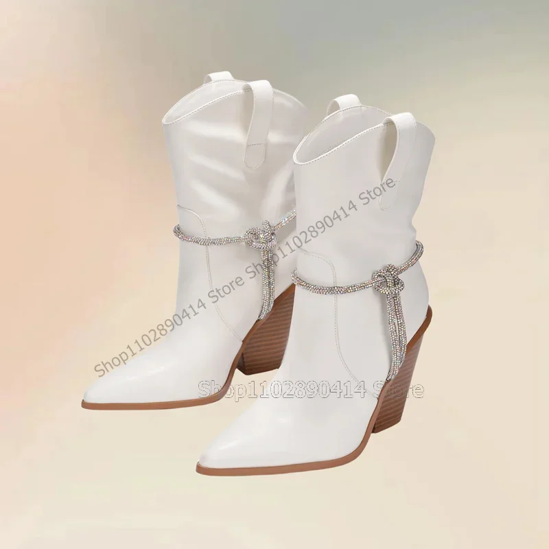 Brown Zebra Print Green Pointed Toe Crystal Knot Boots Slip On Women Shoes Chunky High Heels Fashion 2026 Zapatos Para Mujere
Brown Zebra Print Green Pointed Toe Crystal Knot Boots Slip On Women Shoes Chunky High Heels Fashion 2026 Zapatos Para Mujere