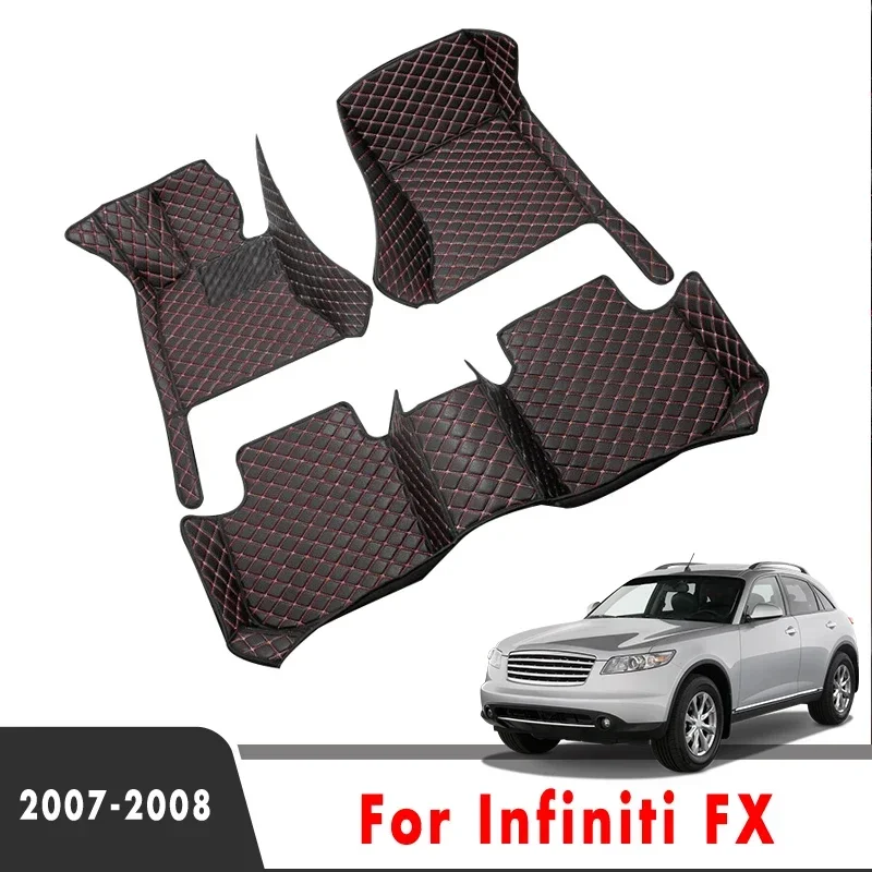 Car Floor Mats For Infiniti FX 2007 2008 Carpets Car Waterproof Custom Interior Accessories Foot Pads Rugs Accessories Covers
Car Floor Mats For Infiniti FX 2007 2008 Carpets Car Waterproof Custom Interior Accessories Foot Pads Rugs Accessories Covers