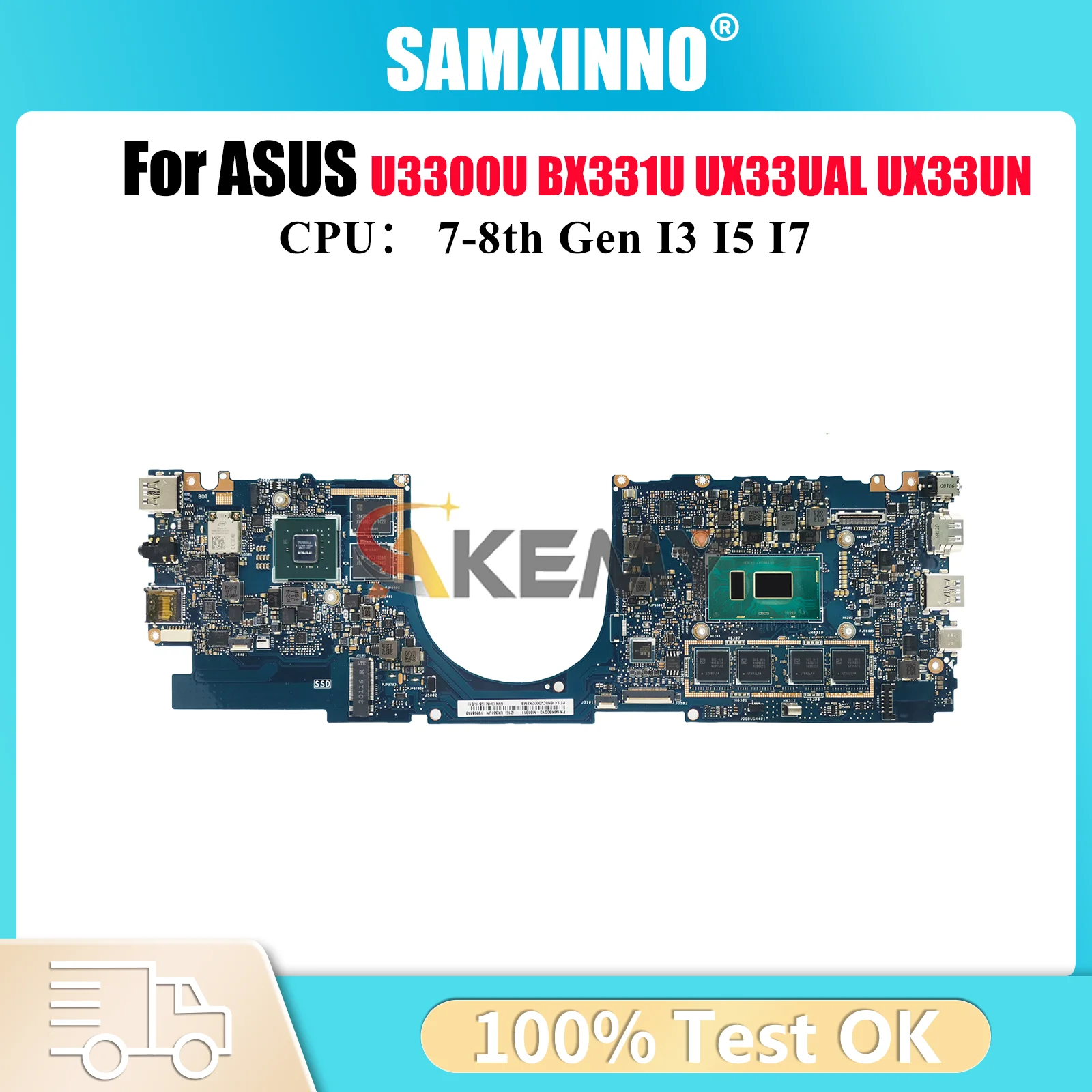 UX331UN Материнская плата для ноутбука ASUS ZenBook BX331U UX331 U3300U UX33UAL UX33UN Материнская плата с процессором I3 I5 I7 100% тест ОК быстрая доставка
UX331UN Материнская плата для ноутбука ASUS ZenBook BX331U UX331 U3300U UX33UAL UX33UN Материнская плата с процессором I3 I5 I7 100% тест ОК быстрая доставка