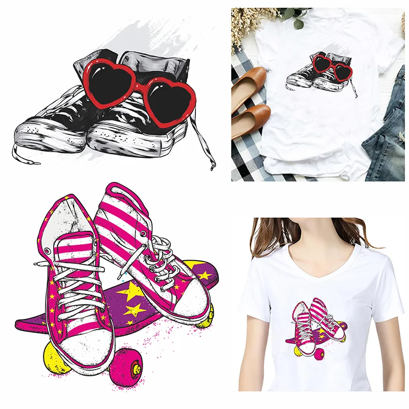 Shoe Ironing Sticker Clothes DTF Fashion T-shirt Hoodie DIY Jacket Patch Heat Transfer Hot Paste Paper 
Shoe Ironing Sticker Clothes DTF Fashion T-shirt Hoodie DIY Jacket Patch Heat Transfer Hot Paste Paper
