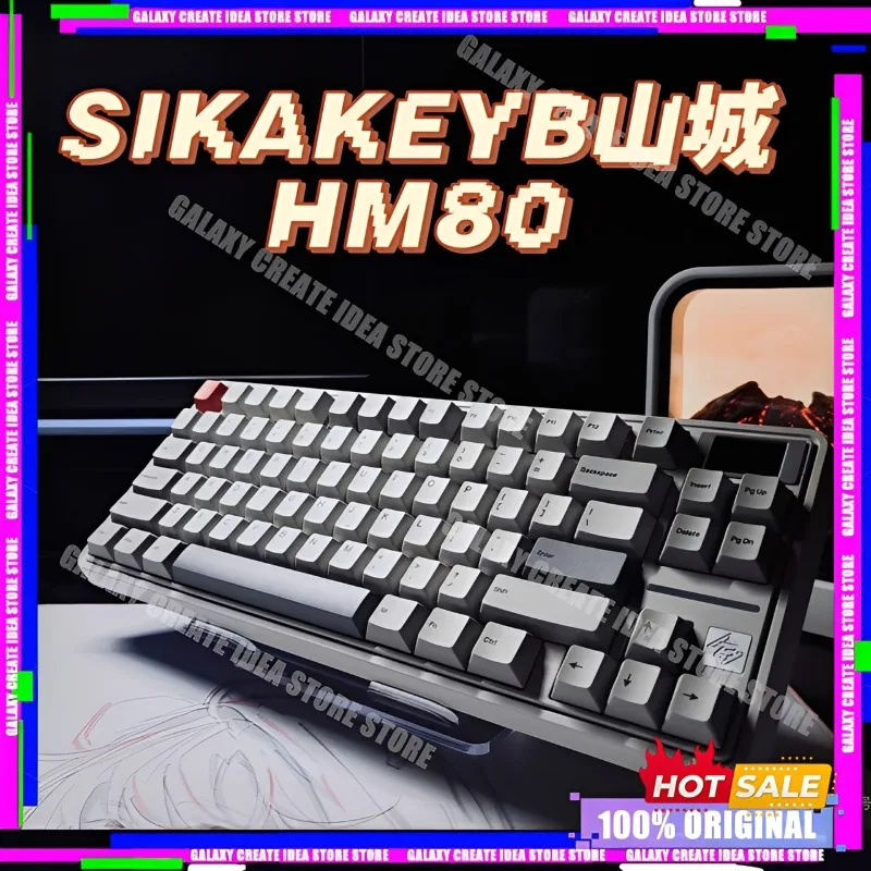 SIKAKEYB Castle HM80 82 Keys New Arrival E-Sports Magnetic Keyboard Gateron Magnetic Jade Pro Switch Gasket Hall Effect Keyboard
SIKAKEYB Castle HM80 82 Keys New Arrival E-Sports Magnetic Keyboard Gateron Magnetic Jade Pro Switch Gasket Hall Effect Keyboard