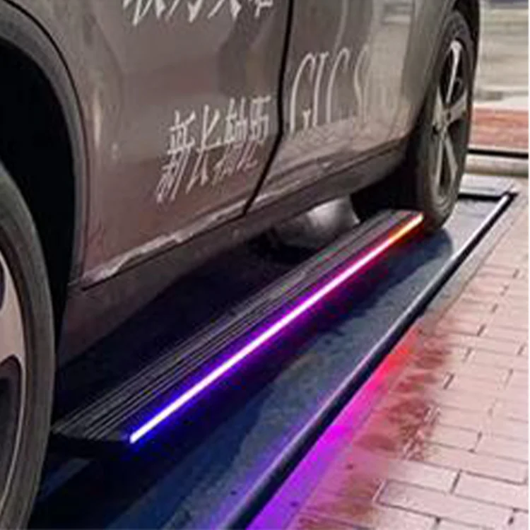 High Quality Electric Side Step Running Board Pedal with Led Light for Toyota Tundra
High Quality Electric Side Step Running Board Pedal with Led Light for Toyota Tundra