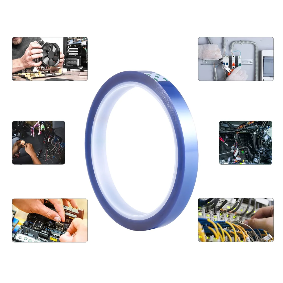 Innovative 10 Rolls Heat Tapes Sublimation Blanks Thermal Tape No Residue Tape Up to 260Celsius for Heat Sublimation Press
Innovative 10 Rolls Heat Tapes Sublimation Blanks Thermal Tape No Residue Tape Up to 260Celsius for Heat Sublimation Press