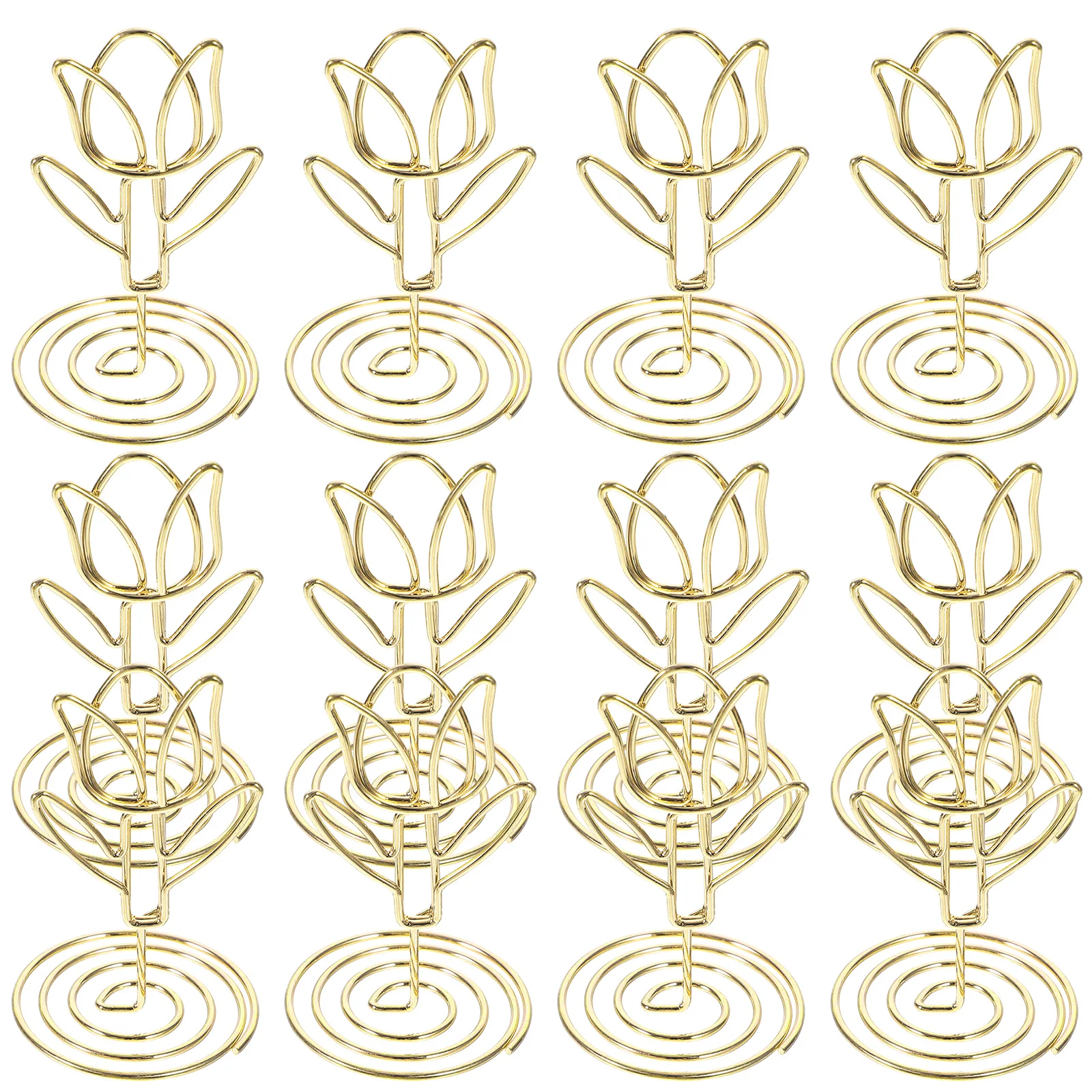 10 Pcs Metal Note Holder Table Number Tulip for Photo Frame Place Card Holders Flower Placecard Banquet
10 Pcs Metal Note Holder Table Number Tulip for Photo Frame Place Card Holders Flower Placecard Banquet