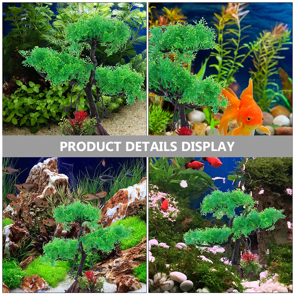 Aquarium Plant Decorations Fish Tank Accessories Pine Tree Grass Ornament Artificial Plants for Aquarium Bright Colors Lifelike
Aquarium Plant Decorations Fish Tank Accessories Pine Tree Grass Ornament Artificial Plants for Aquarium Bright Colors Lifelike