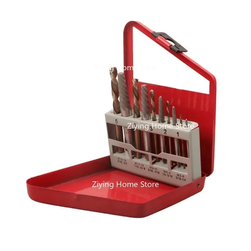 Suitable for 10 Piece Screw Extractor Set, Iron Box Bearing, Steel Milling Rose Extractor
Suitable for 10 Piece Screw Extractor Set, Iron Box Bearing, Steel Milling Rose Extractor
