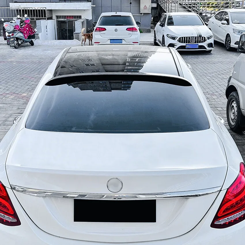 2015-2021 For Mercedes Benz C-class W205 Carbon fiber pattern AMG Tail Top Wings Spoilers ABS Car Rear Roof Trunk Wing Spoiler
2015-2021 For Mercedes Benz C-class W205 Carbon fiber pattern AMG Tail Top Wings Spoilers ABS Car Rear Roof Trunk Wing Spoiler