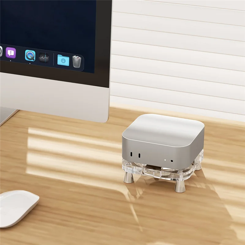 Превосходная акриловая подставка для Mac Mini M4, настольная противоскользящая подставка для Mac Mini4, полая, предотвращает перегрев
Превосходная акриловая подставка для Mac Mini M4, настольная противоскользящая подставка для Mac Mini4, полая, предотвращает перегрев