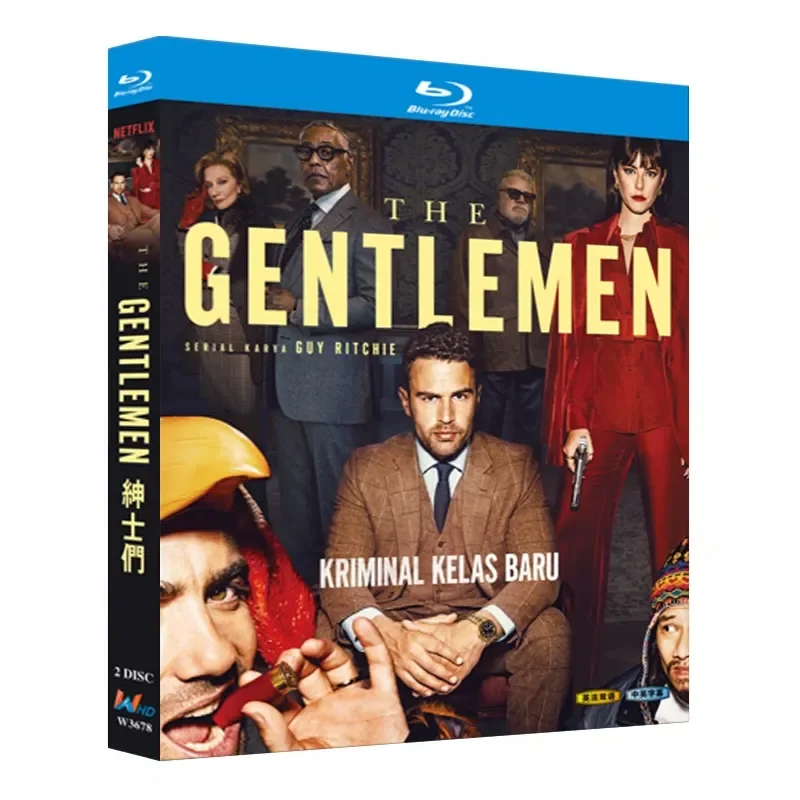 Blu-ray Ultra HD American Drama Gentlemen BD Disc CD Box with Chinese and English Subtitles
Blu-ray Ultra HD American Drama Gentlemen BD Disc CD Box with Chinese and English Subtitles