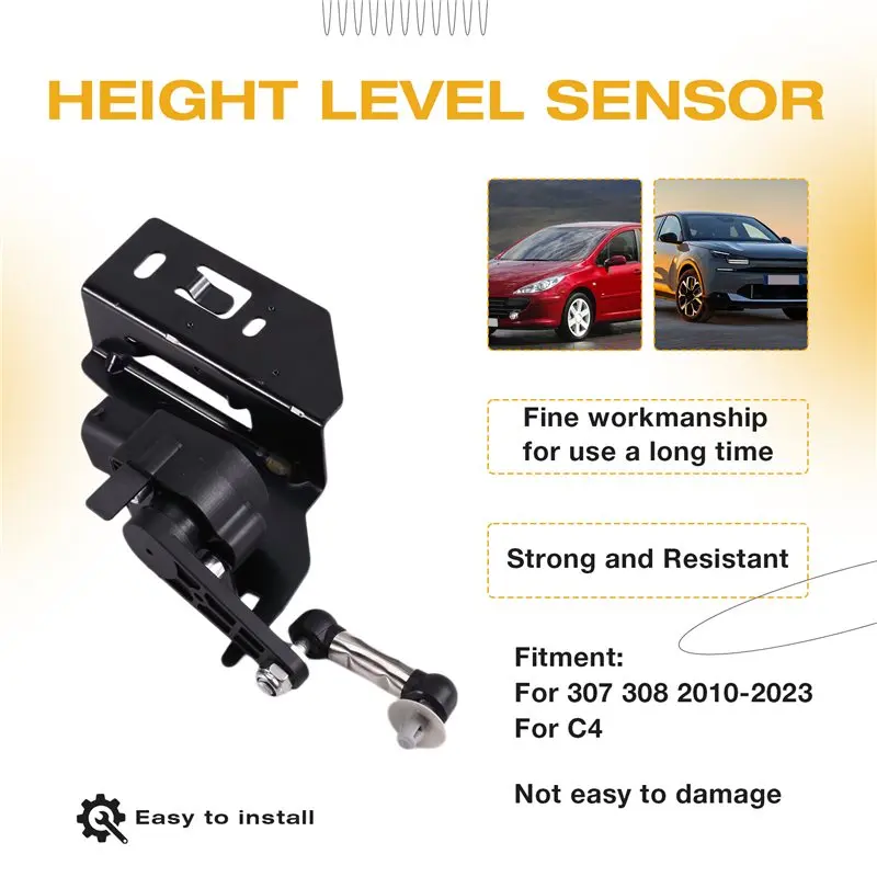 Height Level Sensor Headlight Sensor For Citroen C4 For 307 308 2010-2023 6224J6
Height Level Sensor Headlight Sensor For Citroen C4 For 307 308 2010-2023 6224J6