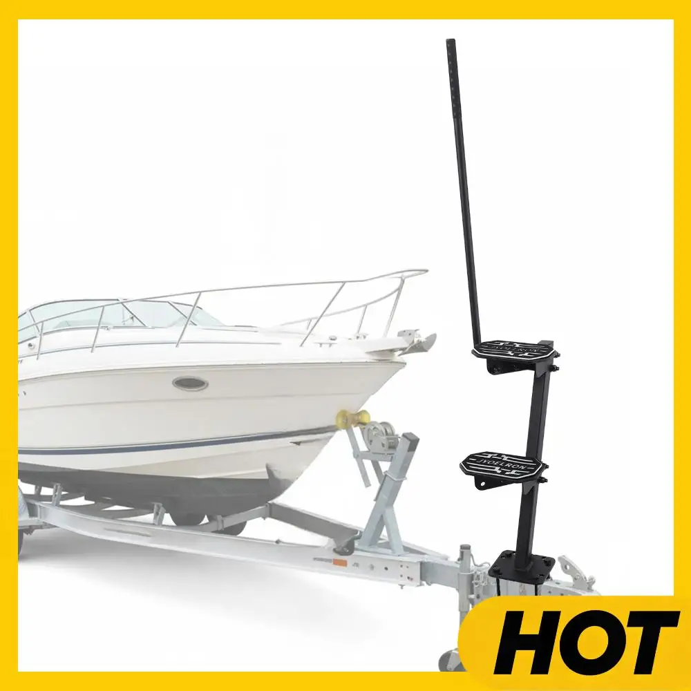 Heavy Duty Marine Trailer Step with Handrails Non-Slip Marine Staircase Capacity 450 Lbs for Boats Dock & Launching
Heavy Duty Marine Trailer Step with Handrails Non-Slip Marine Staircase Capacity 450 Lbs for Boats Dock & Launching