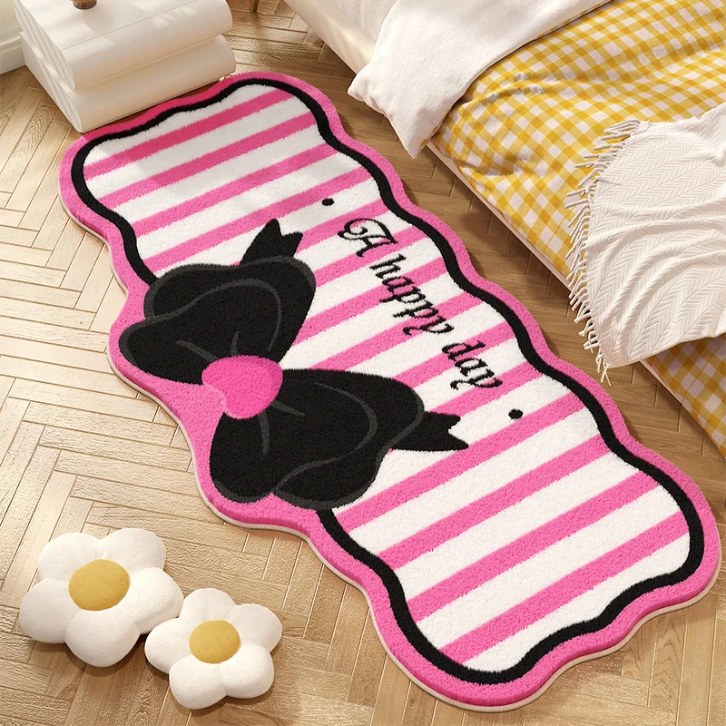 VIKAMA Ins Style Pink Floral Soft Plush Carpet Non Slip Floor Mat For Bedroom Dorm Living Room Home Decoration
VIKAMA Ins Style Pink Floral Soft Plush Carpet Non Slip Floor Mat For Bedroom Dorm Living Room Home Decoration