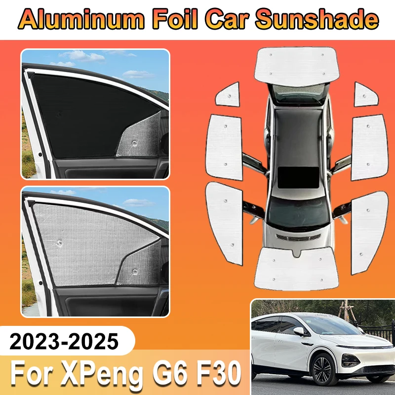 For XPeng G6 Accessories F30 2025 2024 2023 Car Al Foil SunShade Window Cover Aluminium Foil UV Protector Heat Shield Accesorios
For XPeng G6 Accessories F30 2025 2024 2023 Car Al Foil SunShade Window Cover Aluminium Foil UV Protector Heat Shield Accesorios