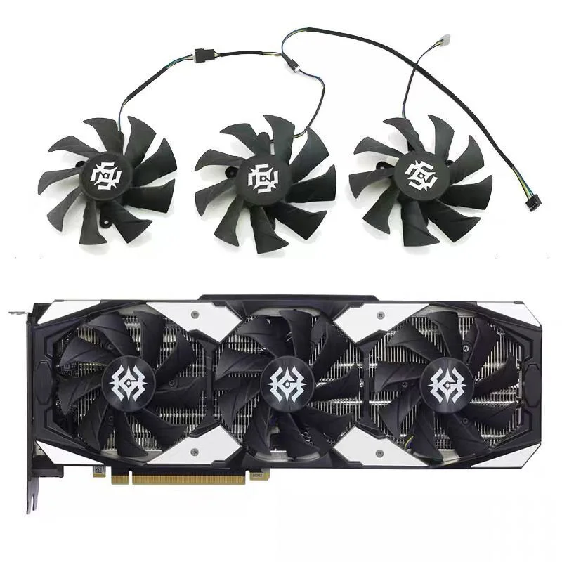 3PCS GA92S2H DC 12V RTX2080 GPU Cooler for Zotac RTX2070 2080 2080Ti X-GAMING Graphics Card Cooling Fan
3PCS GA92S2H DC 12V RTX2080 GPU Cooler for Zotac RTX2070 2080 2080Ti X-GAMING Graphics Card Cooling Fan