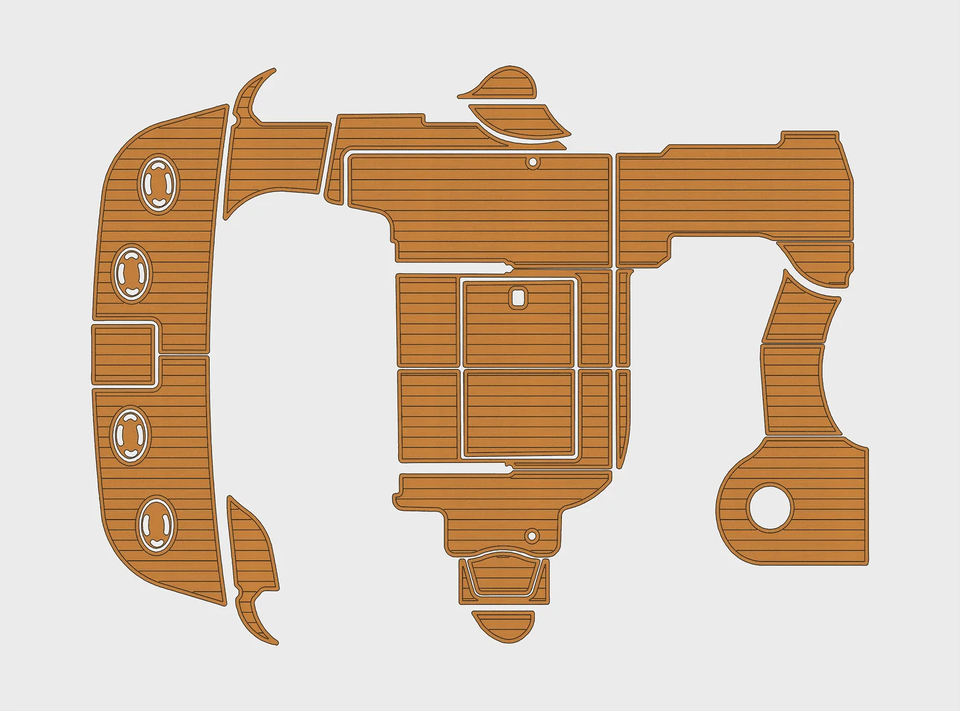 1999-2005 Sea Ray 460 Sundancer 1/4" 6mm EVA foam Non-Slip PVC Teak Decking marine Mat seadek aqua carpet Marine Floor
1999-2005 Sea Ray 460 Sundancer 1/4" 6mm EVA foam Non-Slip PVC Teak Decking marine Mat seadek aqua carpet Marine Floor