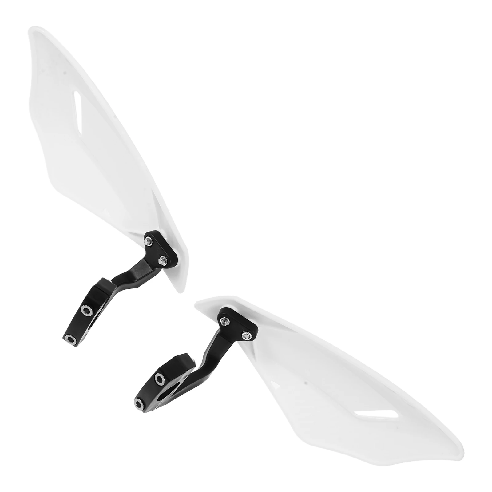 1 Pair White Motorcycle Handguards Hand Brake Lever Guards Protector Replacement PP Plastic Wind Deflector Easy Installation Off
1 Pair White Motorcycle Handguards Hand Brake Lever Guards Protector Replacement PP Plastic Wind Deflector Easy Installation Off