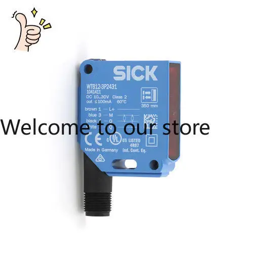 Новый Оригинальный Фотоэлектрический Датчик SICK (Германия) WTB11-2P2461
Новый Оригинальный Фотоэлектрический Датчик SICK (Германия) WTB11-2P2461