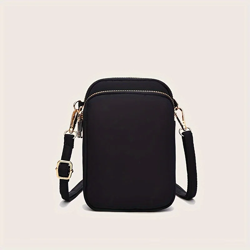 Mini Crossbody Bag, Vertical Mobile Phone Purse Wallet, Multi Layer Shoulder Bag For Women
Mini Crossbody Bag, Vertical Mobile Phone Purse Wallet, Multi Layer Shoulder Bag For Women