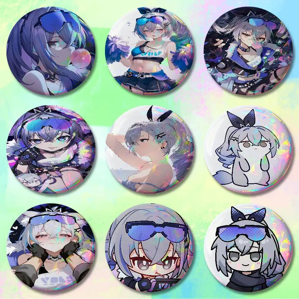H-Honkai S-Silver W-Wolf 58mm 44mm HD Print Brooch Badges Pretty Derby Round Display Brooches Lapel Pins
H-Honkai S-Silver W-Wolf 58mm 44mm HD Print Brooch Badges Pretty Derby Round Display Brooches Lapel Pins
