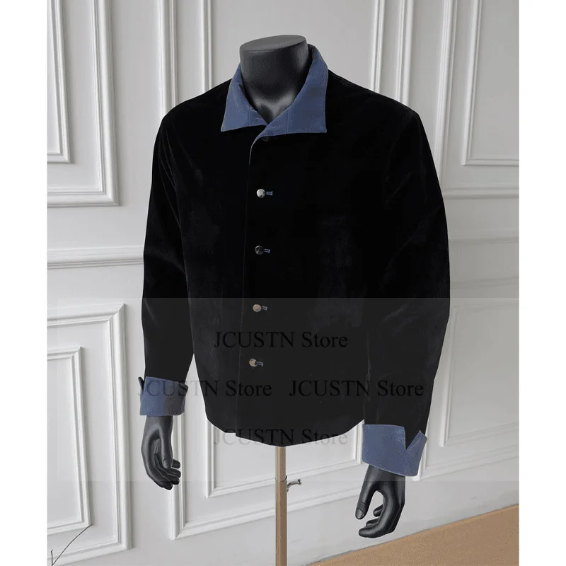 Новая одежда в китайском стиле Тан, улучшенная куртка, велюровая куртка с воротником с лацканами, мужская осенне-зимняя теплая костюмная куртка, модная верхняя одежда
Новая одежда в китайском стиле Тан, улучшенная куртка, велюровая куртка с воротником с лацканами, мужская осенне-зимняя теплая костюмная куртка, модная верхняя одежда