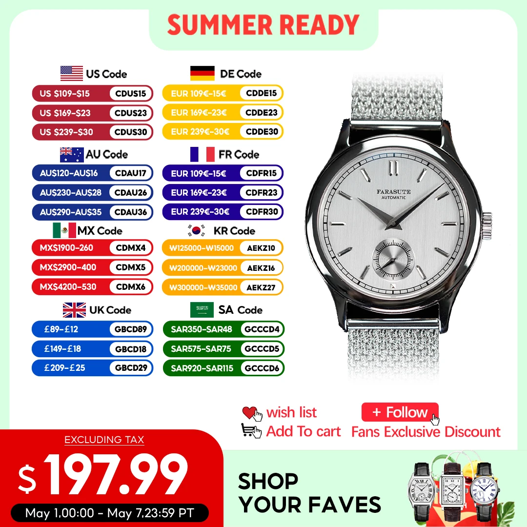 FARASUTE Retro 39mm Automatic Mechanical Watch Men Hangzhou Customized Movement Sapphire Crystal 50m Waterproof Wristwatch reloj
FARASUTE Retro 39mm Automatic Mechanical Watch Men Hangzhou Customized Movement Sapphire Crystal 50m Waterproof Wristwatch reloj