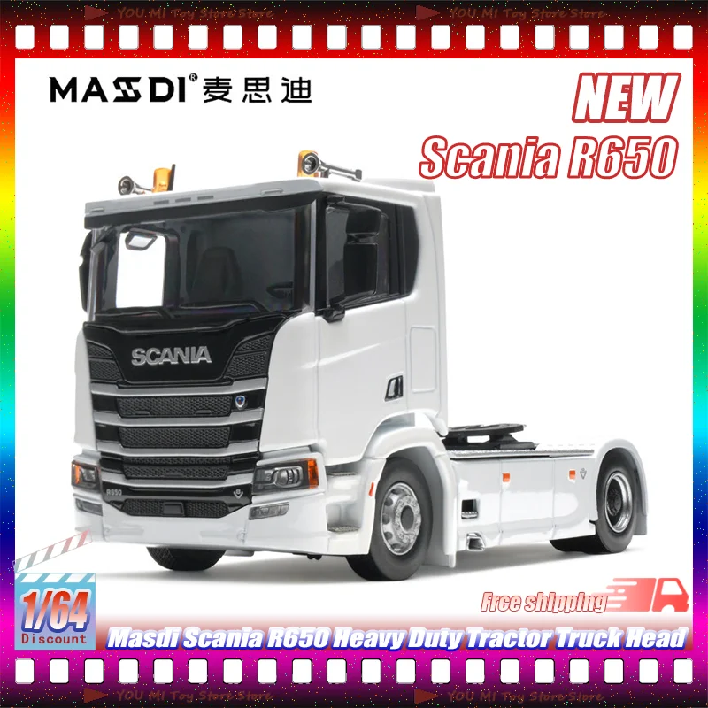 Новая модель тягача Scania R650 масштаба 1:64, коллекционная литая под давлением, для любителей хобби и в подарок
Новая модель тягача Scania R650 масштаба 1:64, коллекционная литая под давлением, для любителей хобби и в подарок