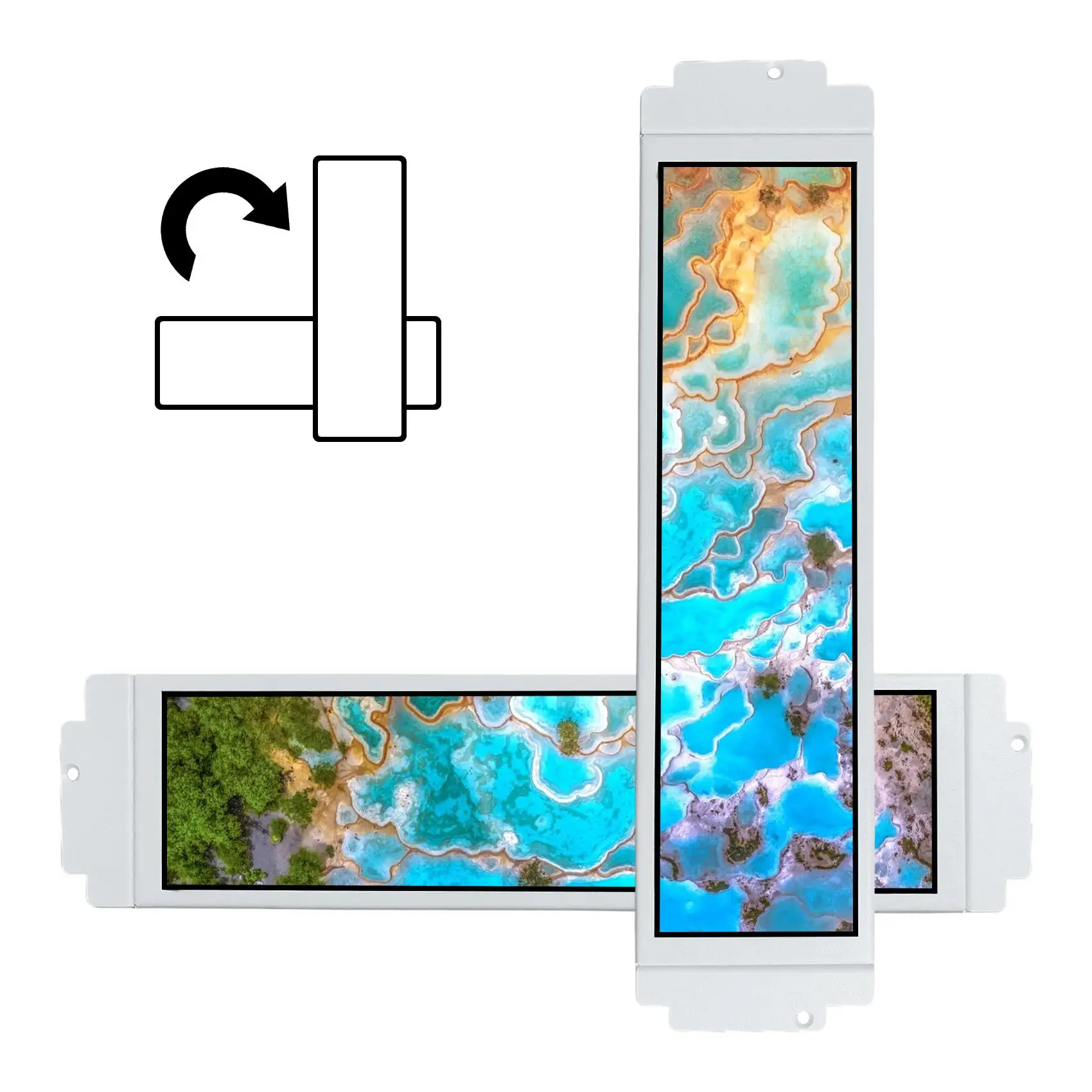9.1inch 1920x462 Bar LCD Secondary LCD Monitor CPU GPU For D32 PC Case
9.1inch 1920x462 Bar LCD Secondary LCD Monitor CPU GPU For D32 PC Case