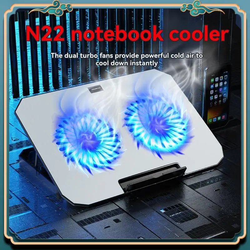 (New)-Laptop Cooling Pad With 2 Quiet Fans Notebook Holder For Efficient Heat Dissipation Suitable For 12 To 17Inch Laptop
(New)-Laptop Cooling Pad With 2 Quiet Fans Notebook Holder For Efficient Heat Dissipation Suitable For 12 To 17Inch Laptop