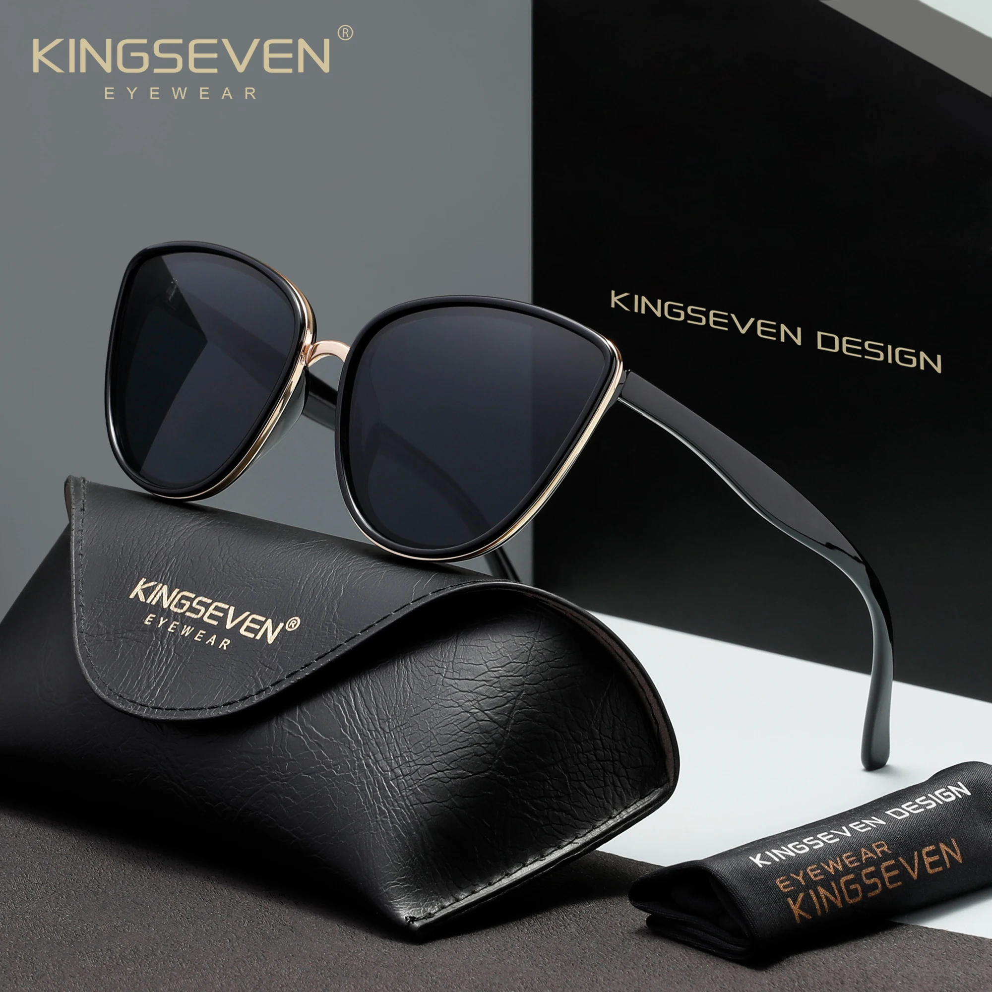 KINGSEVEN Triangle Frame Women Sunglasses Sexy UV400 Eyewear Accessories For Women Travel Fashion Elegant Glasses
KINGSEVEN Triangle Frame Women Sunglasses Sexy UV400 Eyewear Accessories For Women Travel Fashion Elegant Glasses