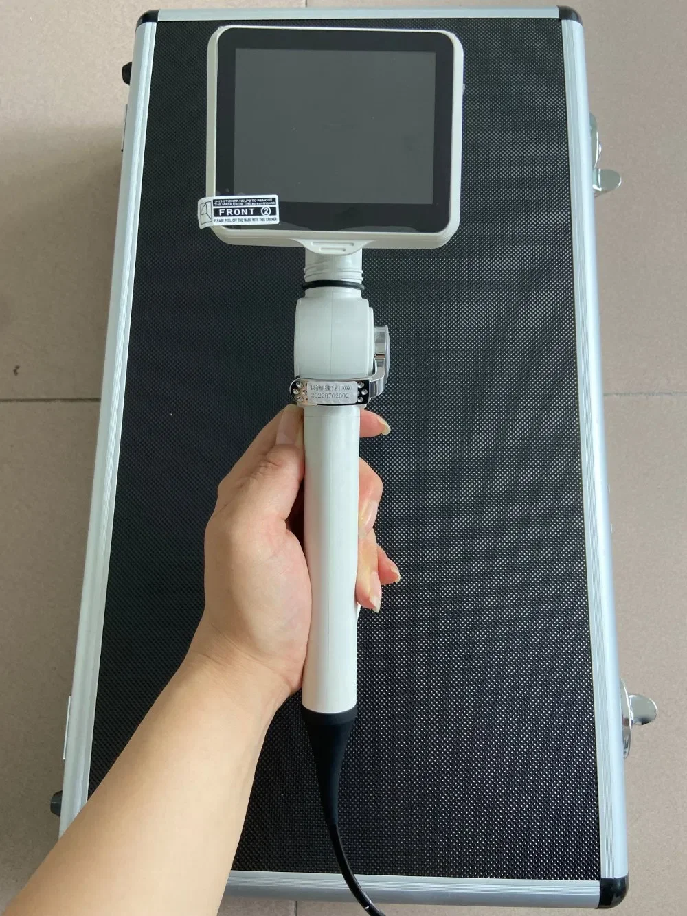 Flexible Medical Video Laryngoscope Veterinary Video Ent Endoscope for Intersurgical Intubation
Flexible Medical Video Laryngoscope Veterinary Video Ent Endoscope for Intersurgical Intubation
