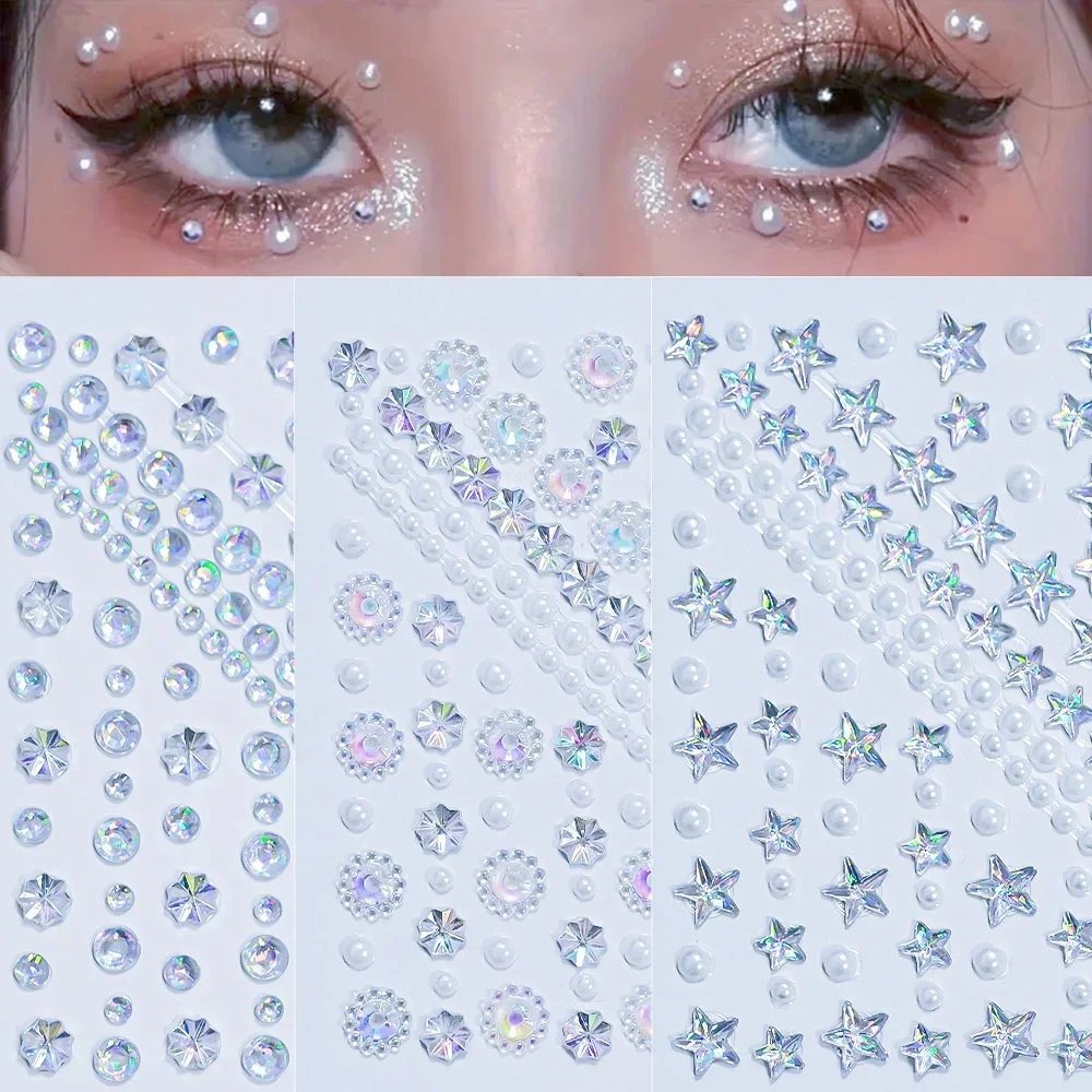 1sheet Star & Moon Face Gems Jewels Stickers Heart Shiny Rhinestone Eye Makeup Temporary Tattoos Decoration For Music Festival
1sheet Star & Moon Face Gems Jewels Stickers Heart Shiny Rhinestone Eye Makeup Temporary Tattoos Decoration For Music Festival