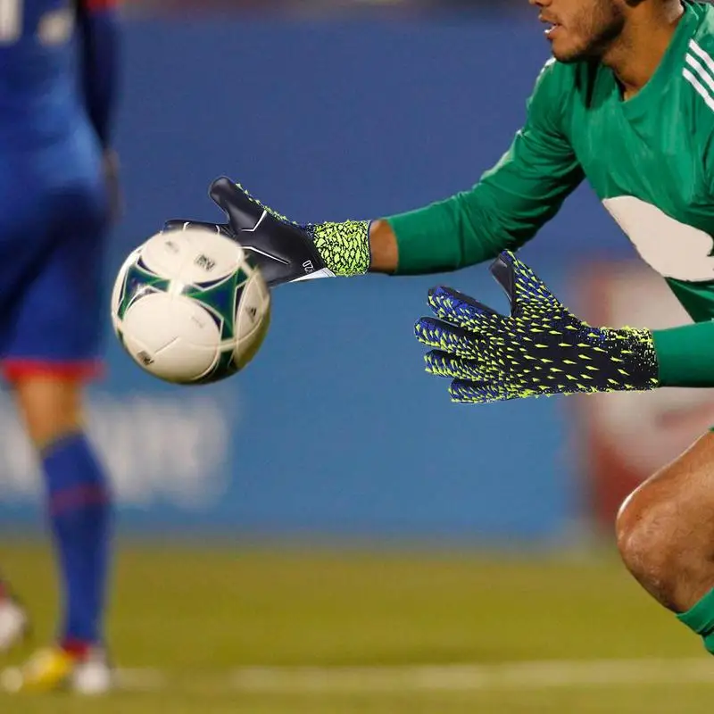 Goalie Gloves Latex Soccer Goalkeeper Gloves Anti-slip Thicken Football Goalie Gloves Finger Protection Gloves Soccer Equipment
Goalie Gloves Latex Soccer Goalkeeper Gloves Anti-slip Thicken Football Goalie Gloves Finger Protection Gloves Soccer Equipment