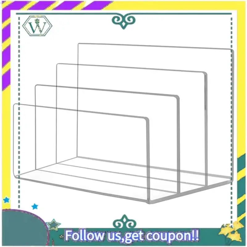 NEW 1 PCS File Holder 3 Sections Vertical Desktop Organizer Acrylic Office File Sorter Stand Rack For Documents Letter Book
NEW 1 PCS File Holder 3 Sections Vertical Desktop Organizer Acrylic Office File Sorter Stand Rack For Documents Letter Book