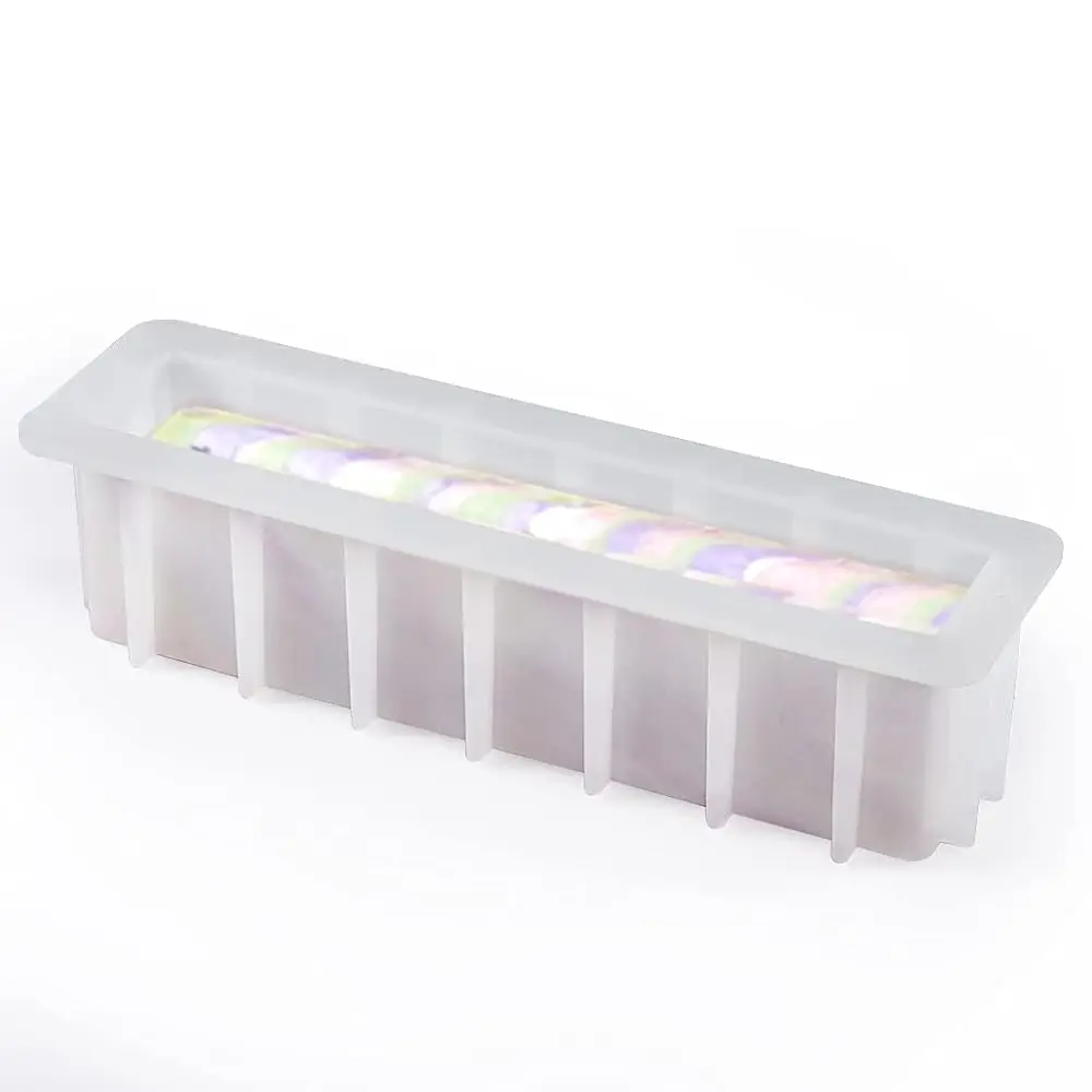 Loaf Soap Mold, 12\ Large Rectangular Silicone Mold, Swirl Making Tool for DIY Soap, Handmade Candles, Resin Casting, Homemad
Loaf Soap Mold, 12\ Large Rectangular Silicone Mold, Swirl Making Tool for DIY Soap, Handmade Candles, Resin Casting, Homemad