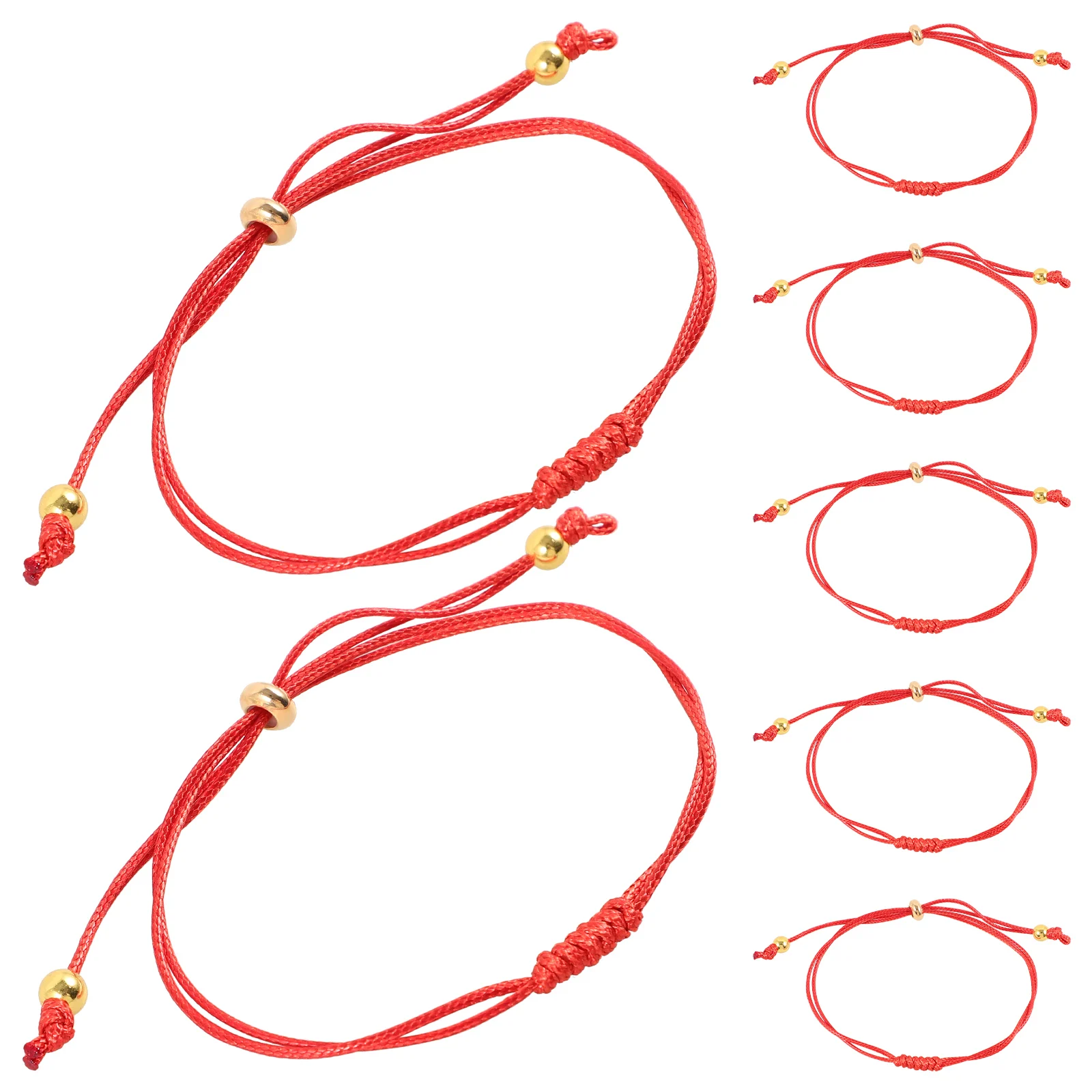 7pcs Red Bracelets Women Adjustable String Lucky Protection Bracelet Protection Thread Birthday Decor
7pcs Red Bracelets Women Adjustable String Lucky Protection Bracelet Protection Thread Birthday Decor